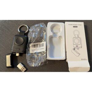 New Portable Wireless Charger for Apple Watch,iWatch Charger 1400mAh Smart Key